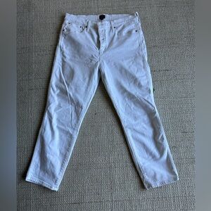 Women’s J.crew  White Jeans